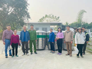 Tuyên Quang: Huyện Sơn Dương tiếp tục cấp hơn 300 bồn nước sinh hoạt cho hộ nghèo