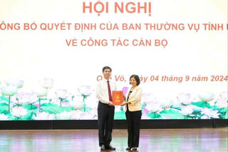 Ông Phạm Thanh Hải giữ chức Bí thư Thị ủy Quế Võ