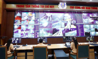 Trung tâm chỉ huy CSGT: Camera AI tự động phát hiện gửi thông báo vi phạm trong 2 giờ