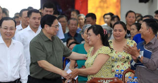 Thủ tướng Phạm Minh Chính thăm, tặng quà, chúc Tết tại Cần Thơ