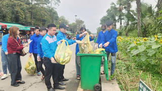 Phú Thọ: Huy động gần 4.000 lượt thanh niên tham gia phục vụ Giỗ Tổ