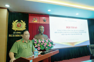 Công an Hà Nội đẩy mạnh ứng dụng công nghệ thông tin quản lý đối tượng ở địa bàn cơ sở