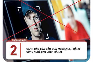 Ghép mặt bằng AI lừa đảo qua Messenger