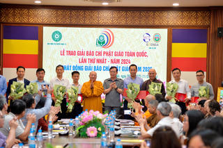 36 tác phẩm đoạt giải báo chí Phật giáo năm 2024