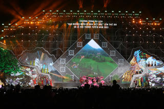 Lễ hội 'Qua những miền di sản Việt Bắc' chính thức khai mạc ở Tuyên Quang