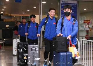 Đội tuyển Việt Nam có mặt tại Việt Trì, chuẩn bị đấu bán kết lượt về AFF Cup 2024