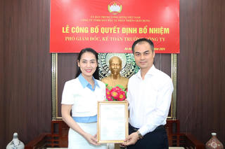 Bà Nguyễn Thị Thùy Linh là Phó Giám đốc Công ty Chấn Hưng