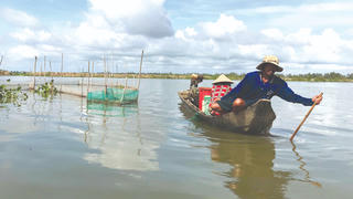 Mưu sinh giữa mùa nước nổi
