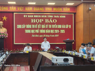 Lãnh đạo tỉnh, sở giáo dục Thái Bình nhận lỗi vụ điểm thi