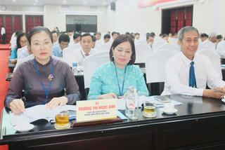 Phó Chủ tịch Trương Thị Ngọc Ánh dự Đại hội Mặt trận tỉnh Bình Thuận