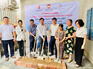 Huế: Khởi công nhà Đại đoàn kết cho hộ khó khăn về nhà ở