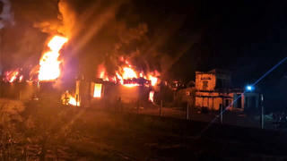 Quảng Ngãi: Cháy xưởng nhựa, thiệt hại khoảng 7 tỷ đồng