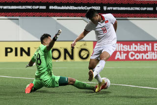 Đội tuyển Việt Nam bị Singapore cầm hòa đầy tiếc nuối