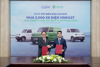 GOZO Express mua 2.000 xe tải điện VinFast EC Van từ Xanh SM