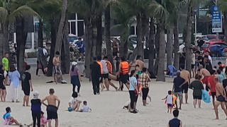 Nam sinh lớp 11 đuối nước tại bãi biển Hạ Long