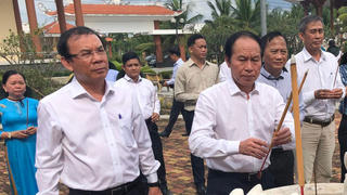 Phó Chủ tịch - Tổng Thư ký Lê Tiến Châu dự ngày hội Đại đoàn kết tại  TP HCM