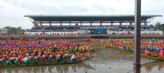 Khai mạc giải đua ghe ngo có đông vận động viên nhất Việt Nam