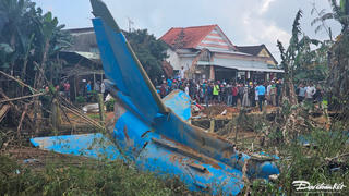 Quảng Nam: Nhân chứng kể lại vụ rơi máy bay