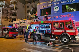 TPHCM: Cháy nhà trong đêm, hai người tử vong