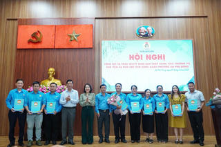TP Hồ Chí Minh: Công bố quyết định chỉ định Ban Chấp hành, Ban Thường vụ Công đoàn phường An Phú Đông