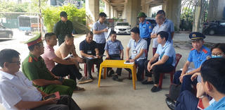 Quảng Ninh: Xử lý dứt điểm bến xe trái phép dưới gầm cầu Bãi Cháy