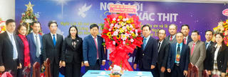 Lãnh đạo TP Đà Nẵng thăm và chúc mừng Lễ Thiên Chúa Giáng sinh 2023
