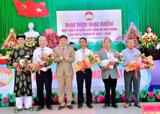 Xã đầu tiên tại Quảng Trị tổ chức Đại hội Đại biểu MTTQ Việt Nam