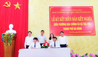 Đà Nẵng: Xã Trà Tân kết nghĩa phường Hòa Cường hỗ trợ nhau trên nhiều lĩnh vực