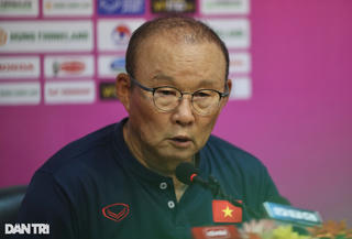 HLV Park Hang Seo hài lòng về các cầu thủ đội tuyển Việt Nam