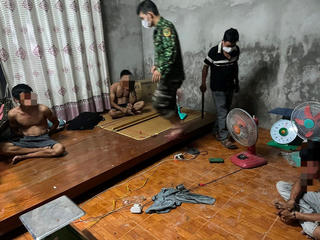 Quảng Trị: Phát hiện 3 đối tượng sử dụng ma túy tại nhà bảo vệ