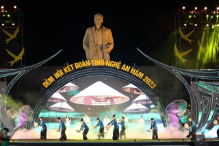 'Đêm hội kết đoàn' tại Nghệ An