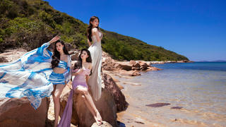 Top 3 Miss World Vietnam 2022 diện bikini nóng bỏng