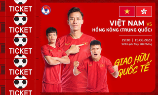 Mua vé xem ĐT Việt Nam đấu ĐT Hồng Kông (Trung Quốc) như thế nào?
