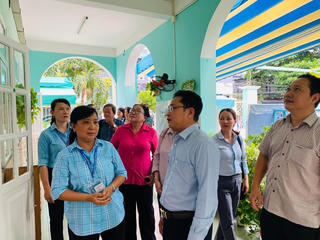 TP Hồ Chí Minh: Mặt trận khảo sát công tác chuẩn bị cho năm học mới