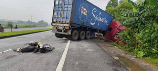 Thái Bình: Nhà sư tử vong sau tai nạn giao thông lúc trời chưa sáng