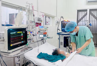 Cứu sống bệnh nhi bị viêm cơ tim tối cấp biến chứng sốc tim