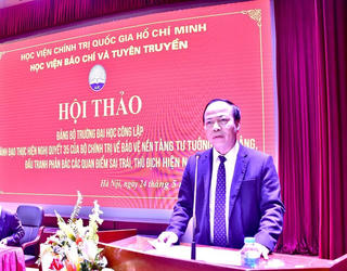 Các trường đại học công lập thực hiện Nghị quyết 35 của Bộ Chính trị