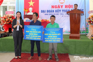 Quảng Ngãi: Sôi nổi Ngày hội Đại đoàn kết tại khu dân cư Mỹ Tân