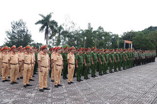 Công an tỉnh Lâm Đồng chủ động nắm chắc địa bàn, giữ vững an ninh chính trị trong giai đoạn mới