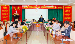 Phó Chủ tịch UBTƯ MTTQ Việt Nam Nguyễn Hữu Dũng làm việc tại Lâm Đồng