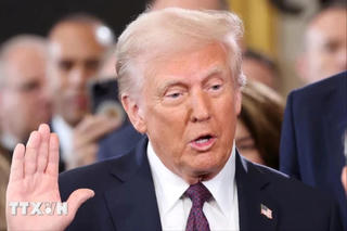 Ông Donald Trump chính thức trở thành Tổng thống thứ 47 của nước Mỹ