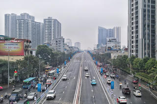 Đường Vành đai 2, đoạn Vĩnh Tuy - Ngã Tư Vọng chính thức thông xe