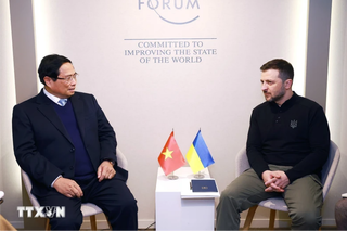 Thủ tướng Phạm Minh Chính gặp Tổng thống Ukraine