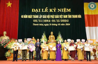 Giáo hội Phật giáo Thanh Hóa dấn thân phụng đạo - yêu nước