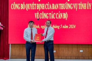 Bắc Ninh bổ nhiệm Trưởng ban Tuyên giáo Tỉnh ủy
