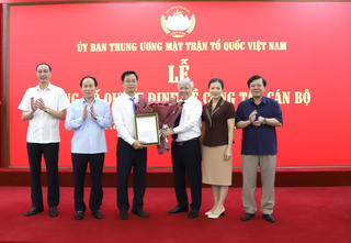 Ông Cao Xuân Thạo là Trưởng Ban Phong trào Cơ quan UBTƯ MTTQ Việt Nam