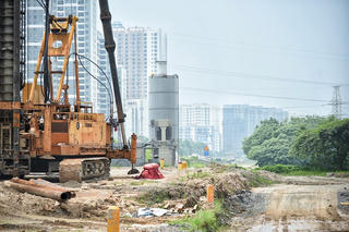 Sau gần 1 năm thi công, dự án 3.200 tỷ đồng ở cửa ngõ Hà Nội ra sao?