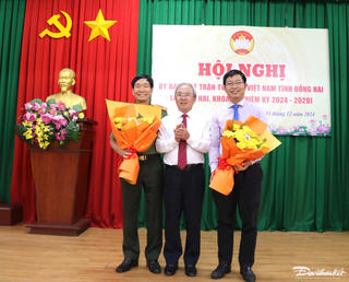 Đồng Nai: Kết nạp Hội cựu Công an nhân dân làm thành viên của Mặt trận tỉnh