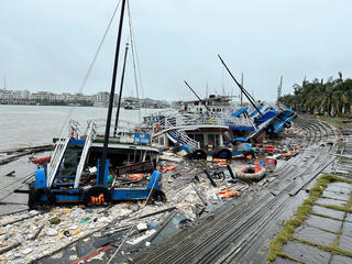 Mặt trận Quảng Ninh kêu gọi ủng hộ người dân khắc phục thiệt hại của bão số 3