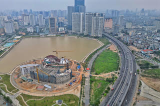 Hà Nội: Sau 2 năm thi công, dự án Cung Thiếu nhi 1.300 tỷ giờ thế nào?